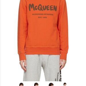 Alexander McQueen Bold Orange Knit Top XL